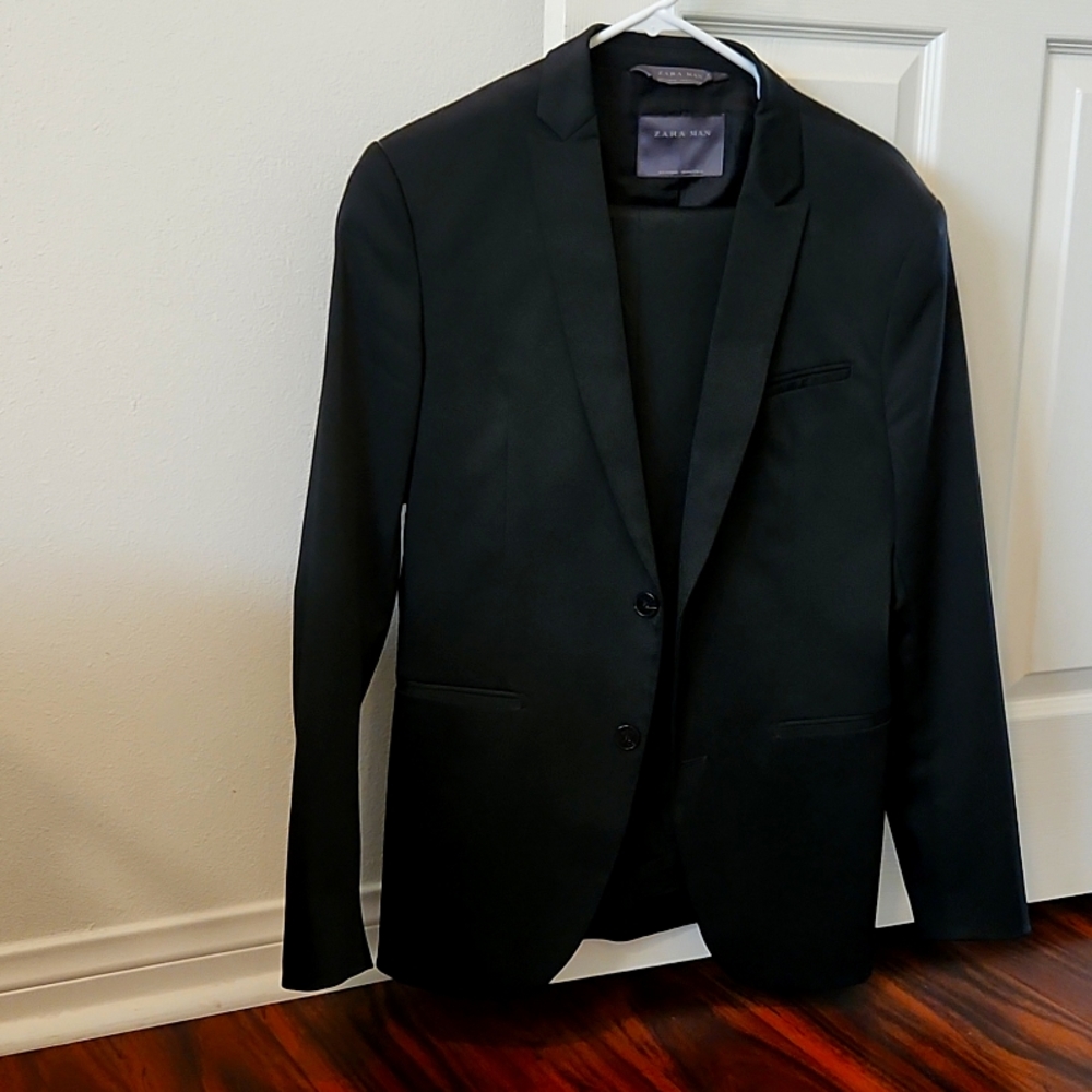 Zara Man, Black 38 suit